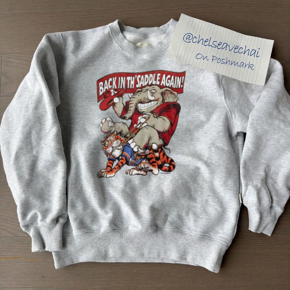Vintage University of Alabama Crimson Tide Football Sweatshirt, Alabama Shirt